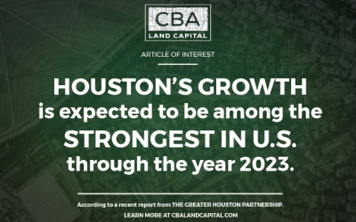 Houston’s Economic Growth Expected to be Among the Strongest in the U.S. through 2023